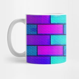 Neon Brick Wall Mug